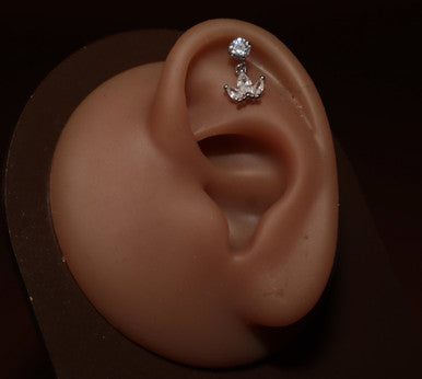 Cubic Zirconia Stones Gem Juno Cartilage Ear Piercing Jewelry - YoniDa&