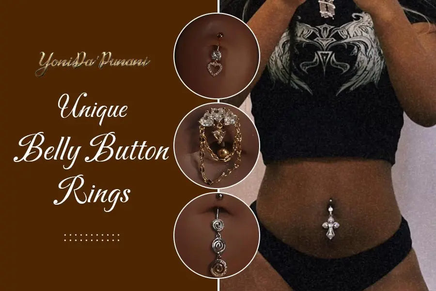 Elevate Your Piercing Game: 8 Unique Belly Button Rings That Will Transform Your Navel Aesthetic - YoniDa'Punani