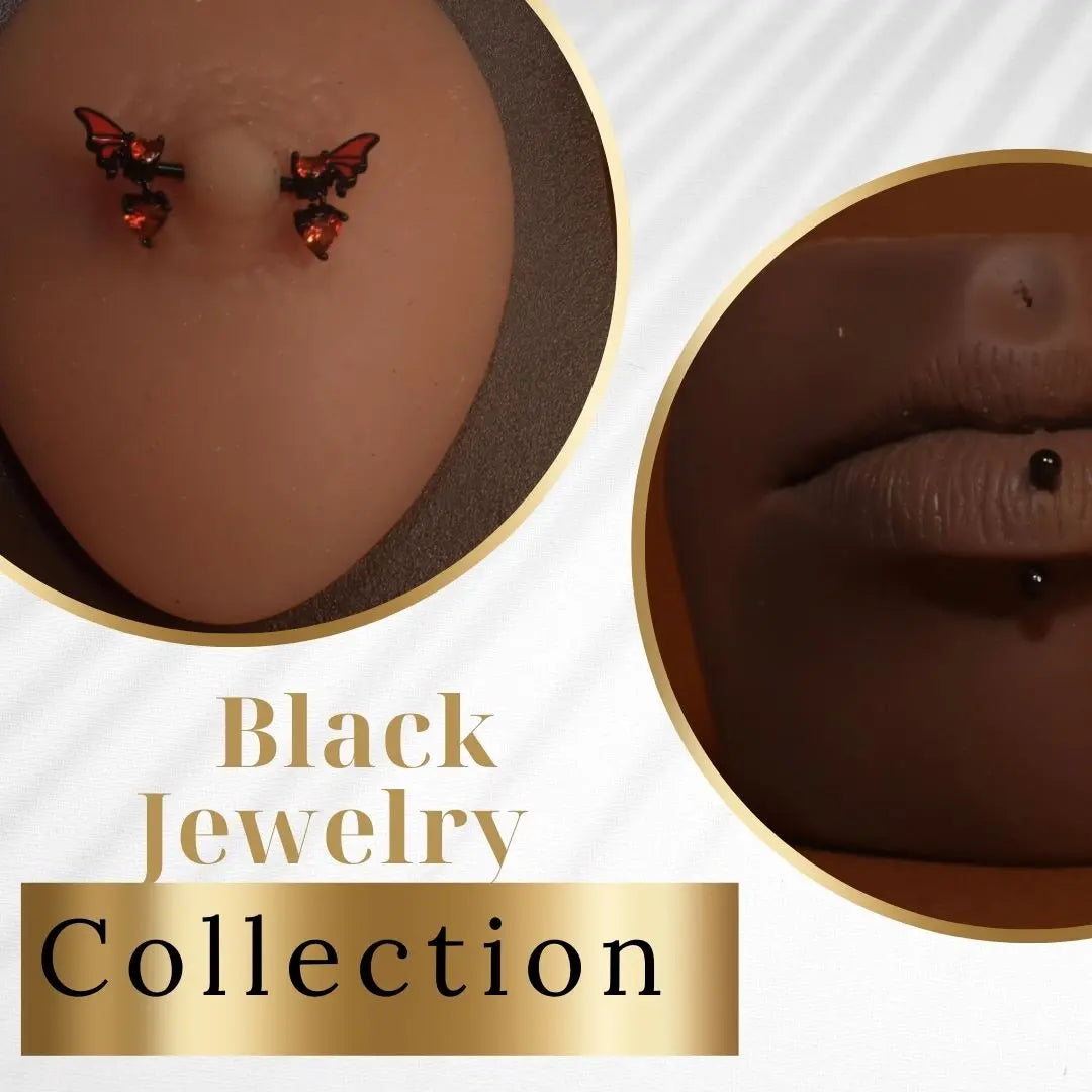black jewellery collection