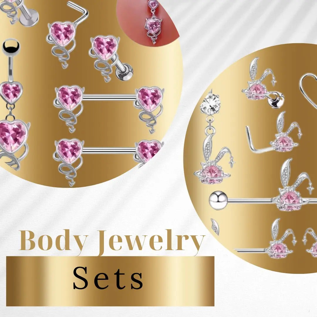 body jewellery sets collection