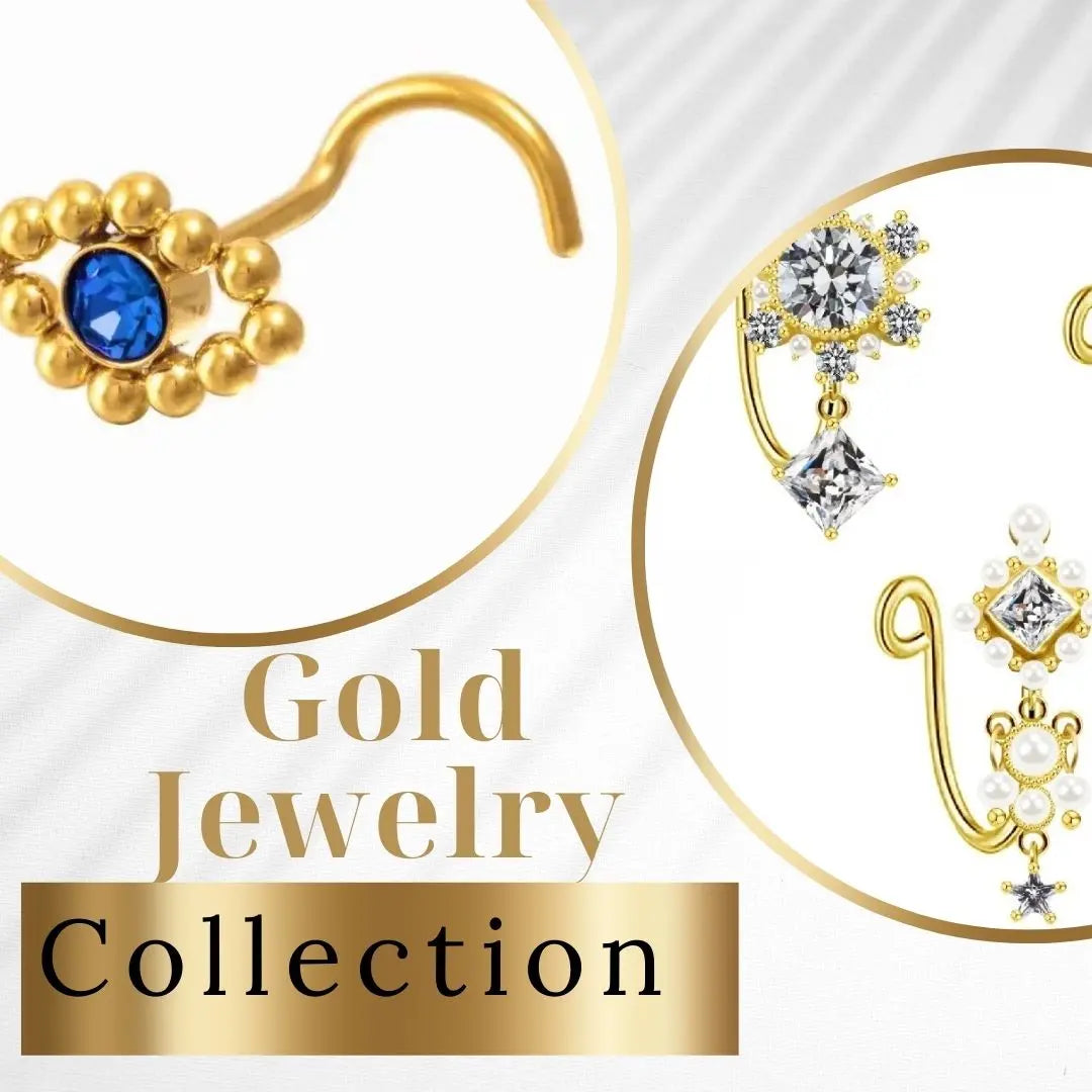 Gold jewellery collection