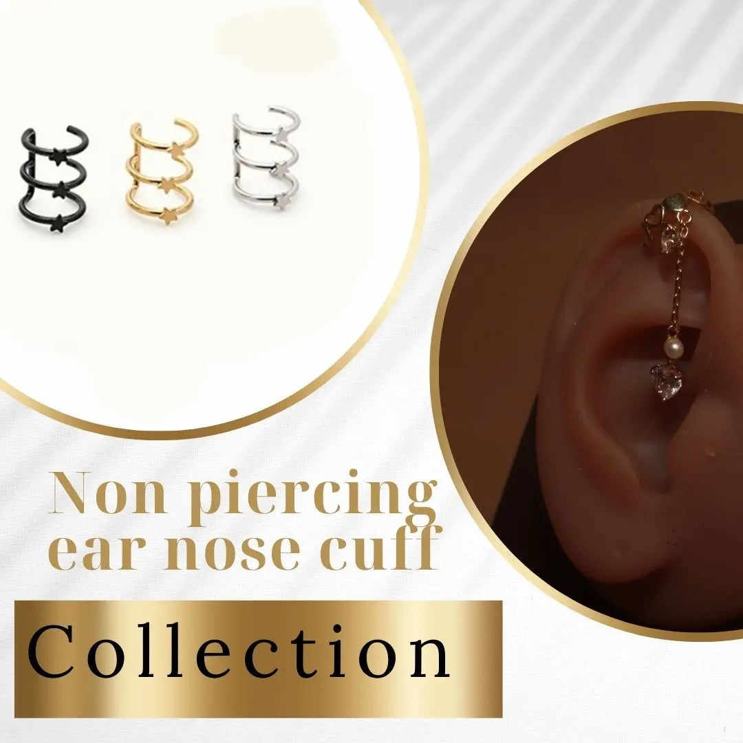 Non piercing ear cuffs YoniDa'Punani