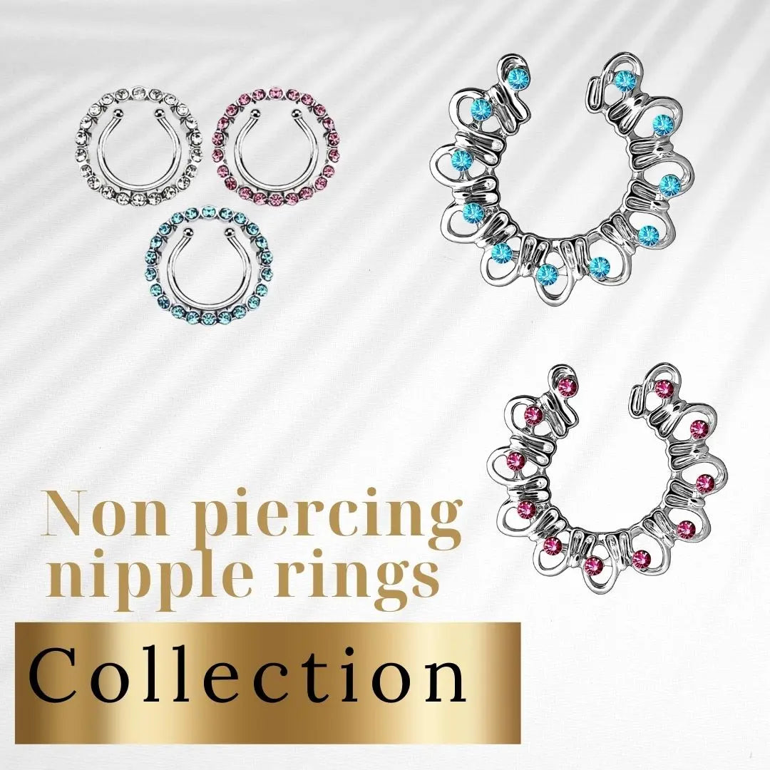 Non-piercing-nipple-rings YoniDa'Punani