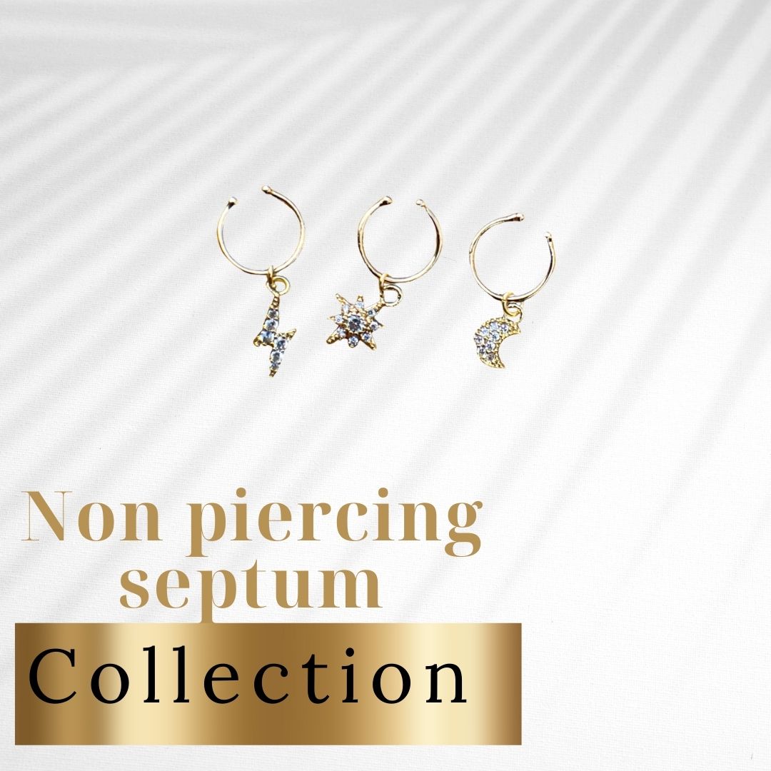 Non piercing septum