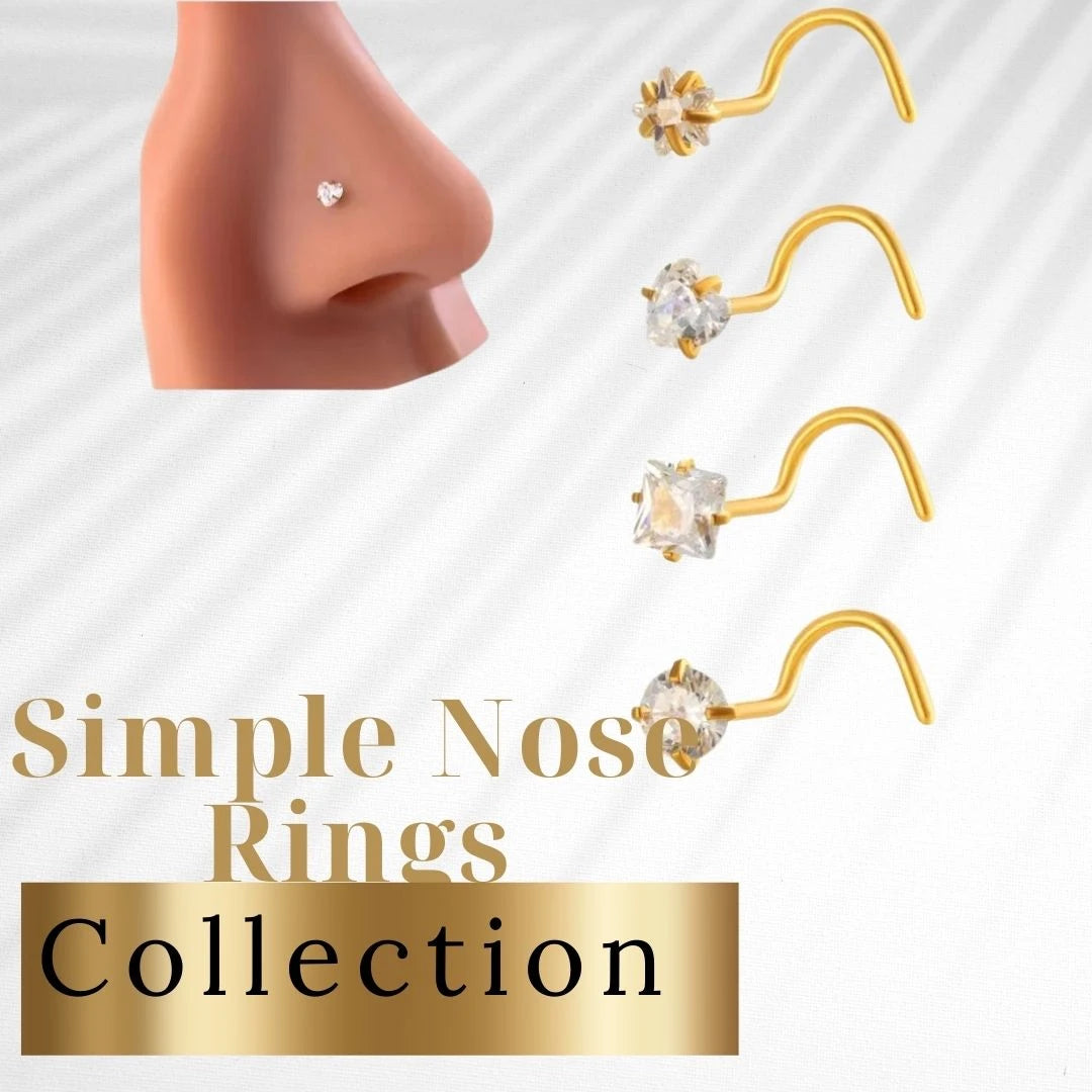 Simple Nose Rings