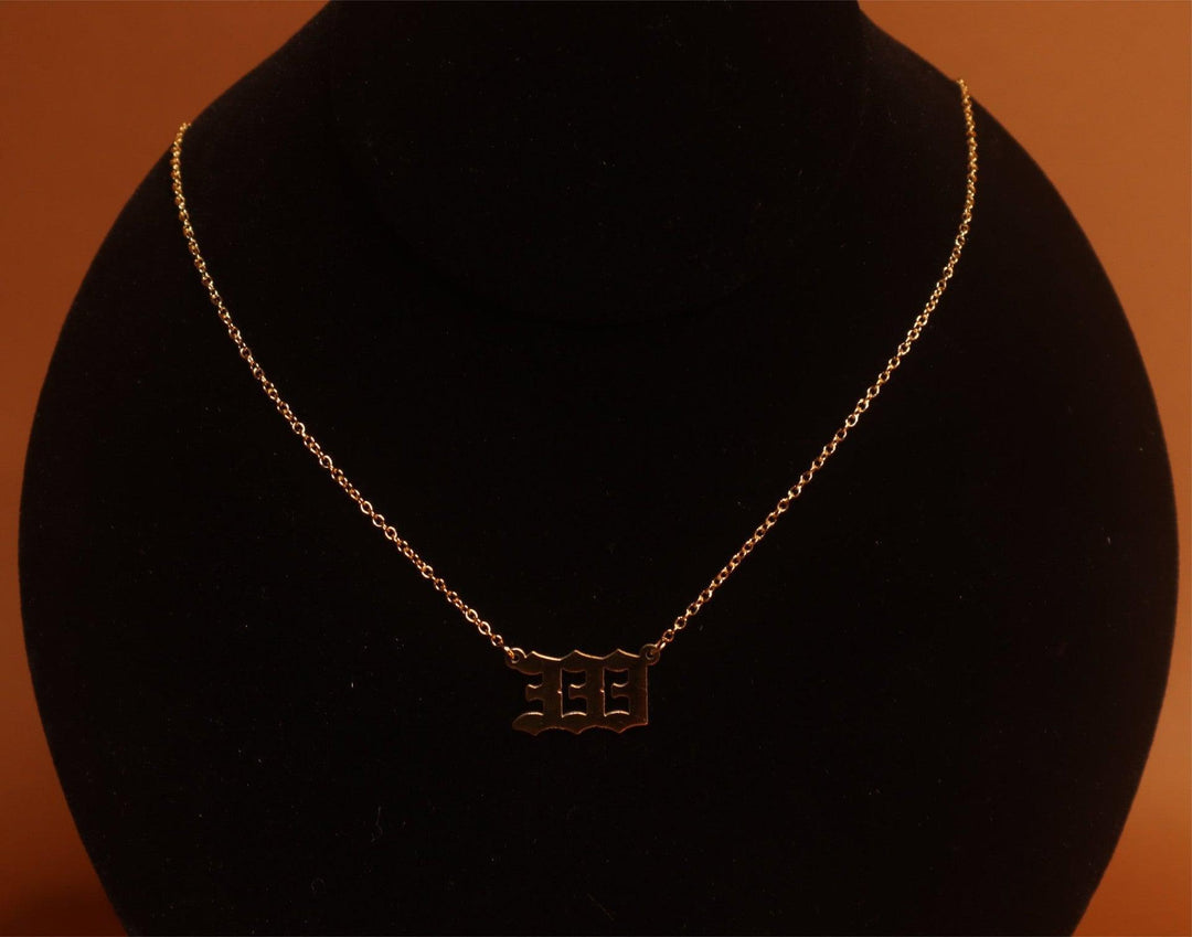 Gold Lucky Number Necklace 111–999 Non-Tarnish