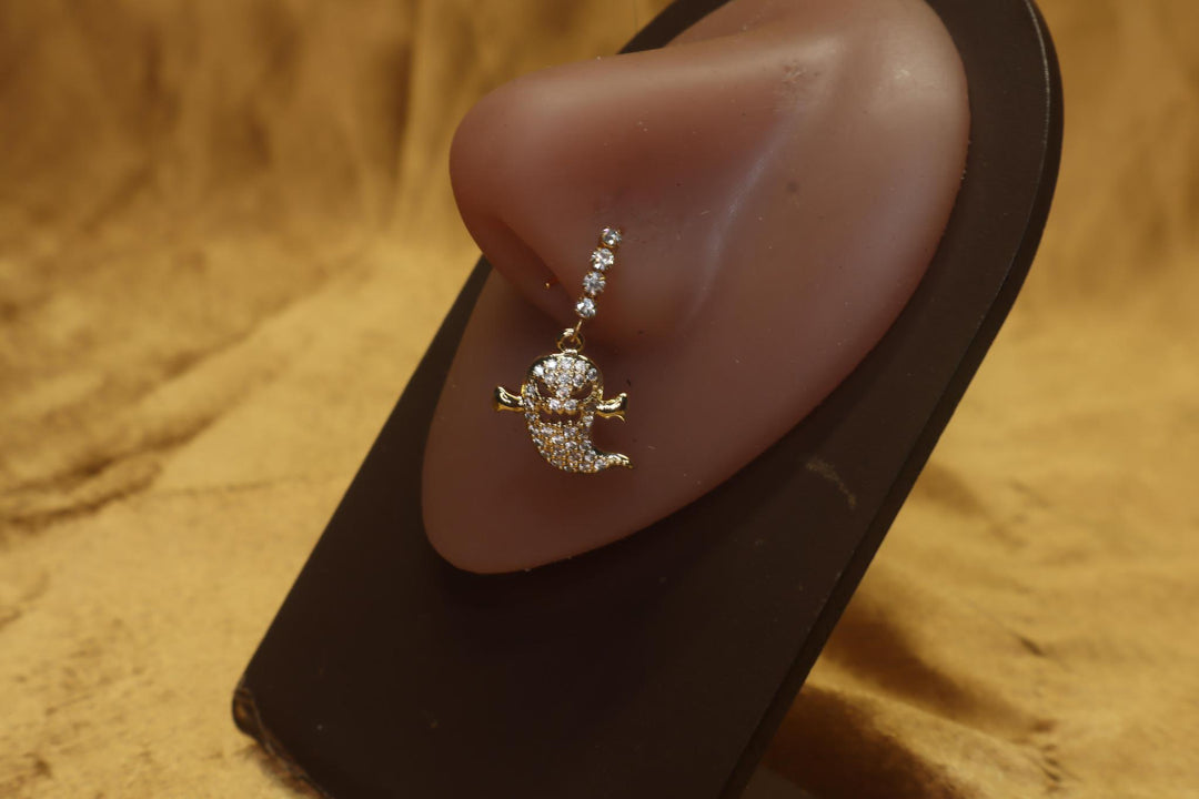 Ghostly Glamour Nose Hoop