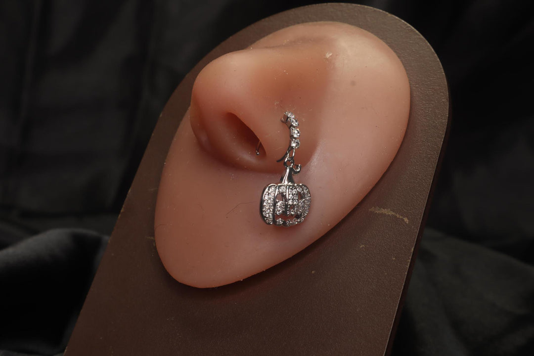 Pumpkin Patch Nose Hoop