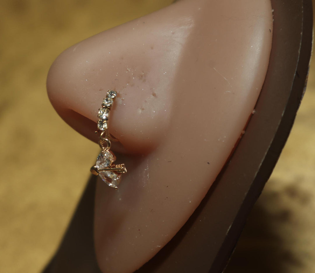 Bow and Arrow Nose Hoop