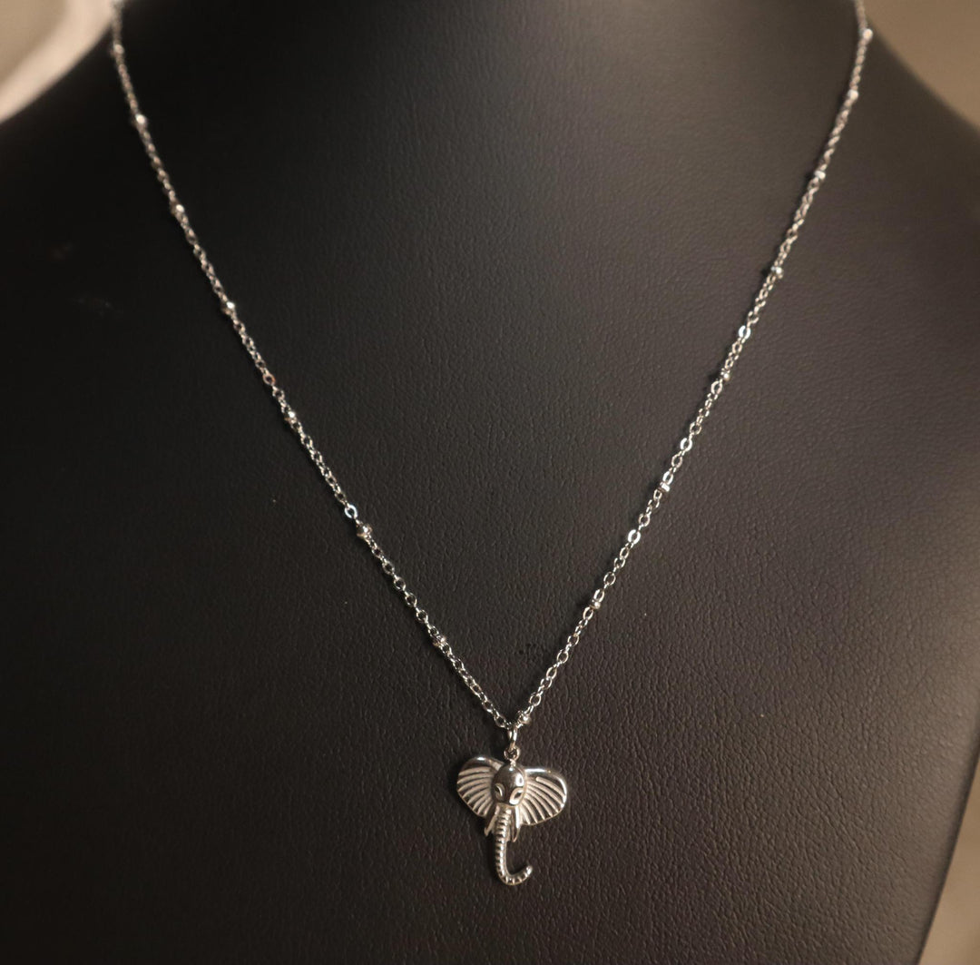 Elephant dainty Gold Silver necklace Jewelry