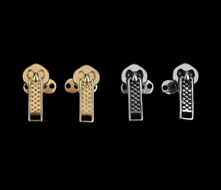 Zipper Top Dermal Anchor Body Jewelry