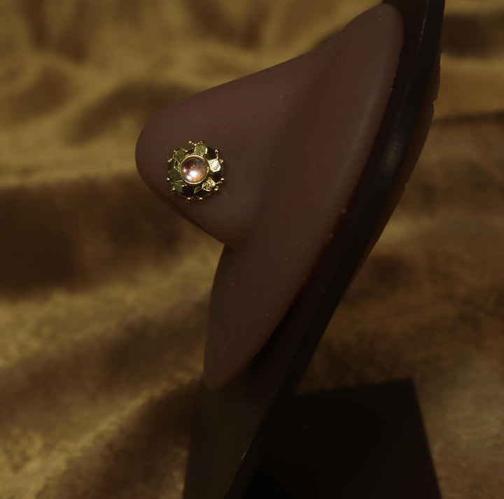 Enchanting Ethereal Opal Nose Stud