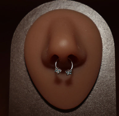 Rocket Septum Nose Clicker Ring Body Piercing Jewelry - YoniDa'PunaniSEPTUM