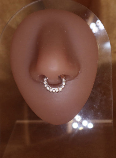 Elegant And Lightweight Essence Septum Nose Ring Body Piercing Jewelry - YoniDa'PunaniSEPTUM