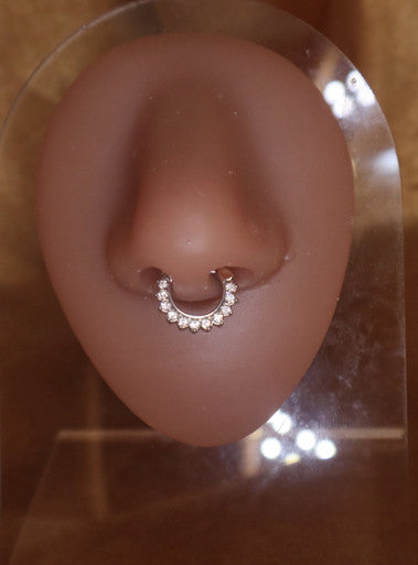 Elegant And Lightweight Essence Septum Nose Ring Body Piercing Jewelry - YoniDa&