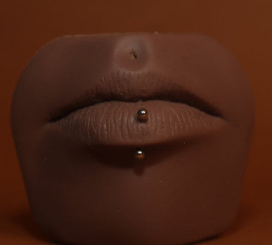 Silver top, lip ring Jewelry - YoniDa'PunaniLip Piercing