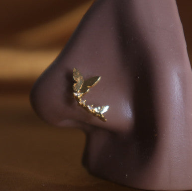 Butterfly Kit nose stud - YoniDa'PunaniNose Stud