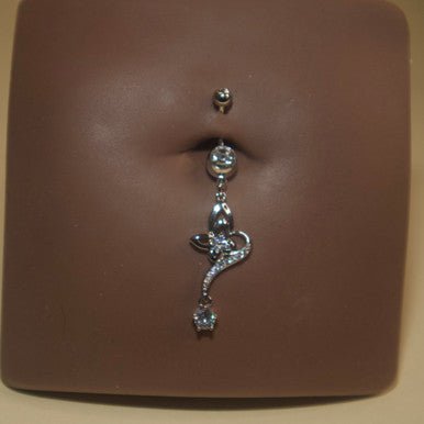 3D Flower Belly Button Ring Body Piercing Jewelry - YoniDa&