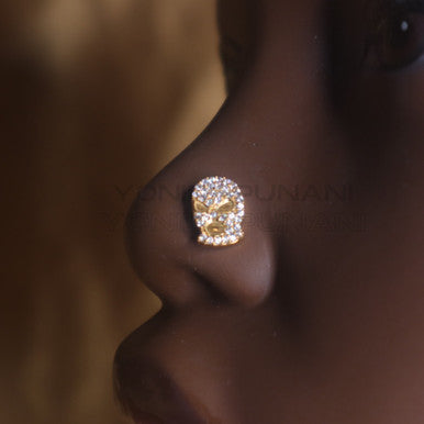 Ski Mask Nose Stud Ring Piercing Jewelry - YoniDa&