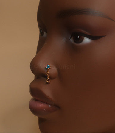 Eternity Gem Nose Stud Piercing Jewelry - YoniDa'PunaniNose Stud