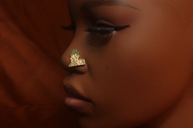 Ocean Nose Stud Ring Piercing Jewelry - YoniDa'PunaniNose Stud