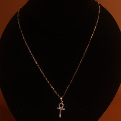 Ankh Cross Pendant Necklace Ancient Egyptian Jewelry - YoniDa'PunaniNecklace