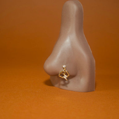 lighten cloud Nose Hoop Ring Piercing Jewelry - YoniDa'Punaninose hoop