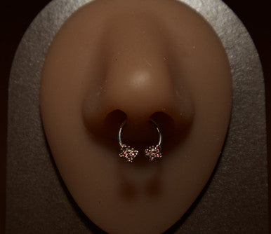 Rocket Septum Nose Clicker Ring Body Piercing Jewelry - YoniDa'PunaniSEPTUM