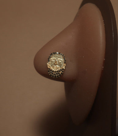 Marathon Nose Stud Ring Piercing Jewelry - YoniDa'PunaniNose Stud