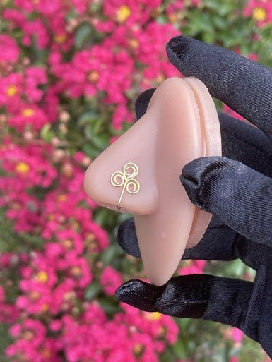 Autumn Swirl Nose Cuff Jewelry - YoniDa'PunaniNose Cuff