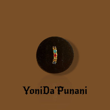 Peyton Colorful Gems Nose Hoop Piercing - YoniDa'Punaninose hoop
