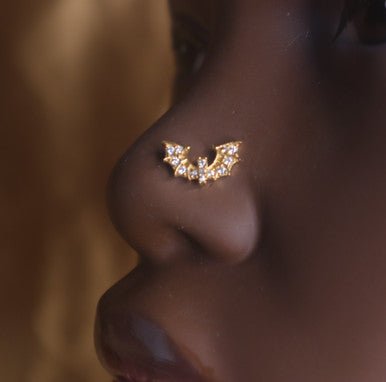 20g Bat Nose Stud Ring Piercing Jewelry - YoniDa&