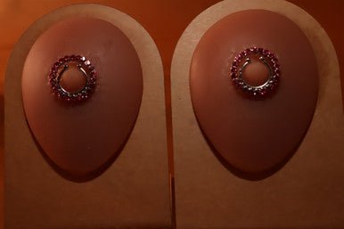 Cubic Zircon Gems Nipple Non-Piercing Jewelry - YoniDa&