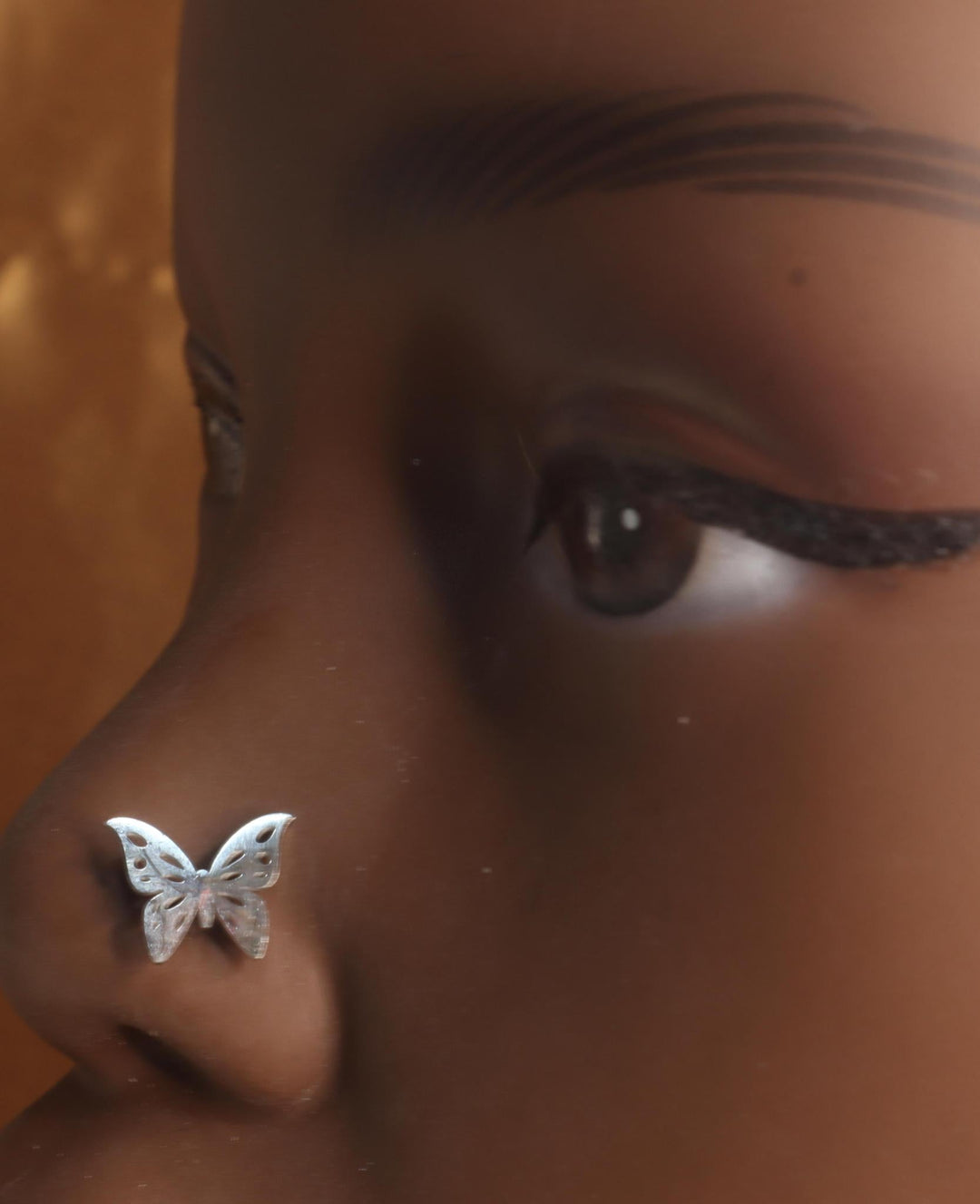 Cute Butterfly Wing Nose Stud Piercing - YoniDa'Punani