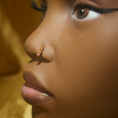 Simple Tessa Nose Hoop Ring Piercing Jewelry - YoniDa'Punaninose hoop