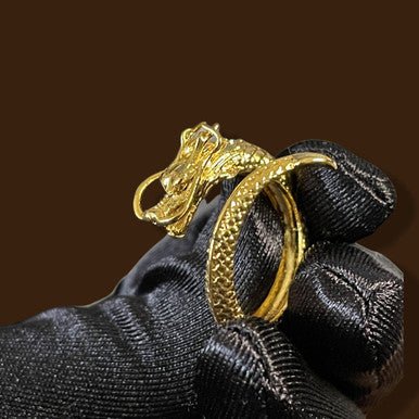 Vintage Antique Dragon Finger Ring Adjustable Jewelry - YoniDa'PunaniFinger Rings