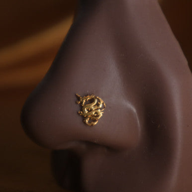Dragon Nose Stud Ring Piercing Jewelry - YoniDa'PunaniNose Stud