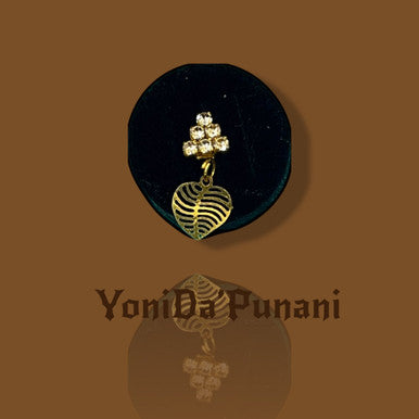 Juniper Dangling Leaf Nose Hoop Jewelry - YoniDa&