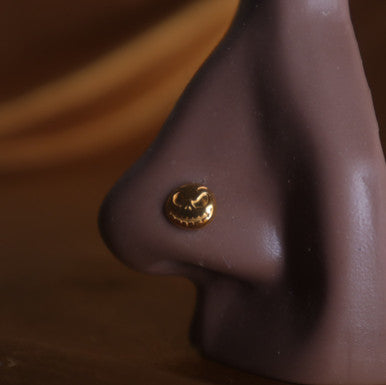 Jack Skull Nose Stud Ring Piercing Jewelry - YoniDa'PunaniNose Stud