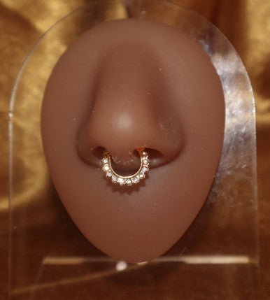 Elegant And Lightweight Essence Septum Nose Ring Body Piercing Jewelry - YoniDa'PunaniSEPTUM