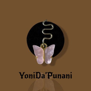 Dangle Butterfly Nose Cuff Clip On Jewelry - YoniDa'PunaniNose Cuff
