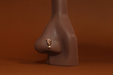 Cocktail Glass Crystal Nose Stud Piercing Jewelry - YoniDa'PunaniNose Stud