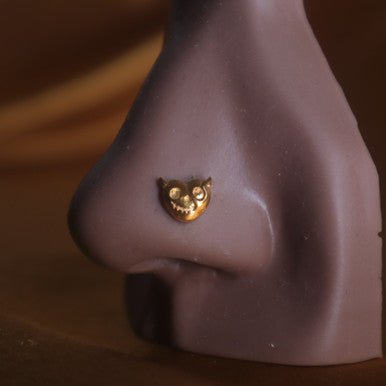 Heart Evil Nose Stud Ring Piercing Jewelry - YoniDa'PunaniNose Stud