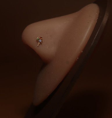 Cone Ice Cream Nose Stud Piercing Jewelry - YoniDa'PunaniNose Stud