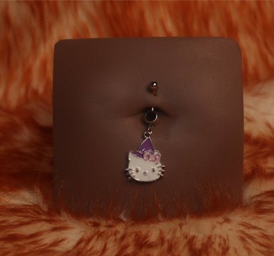 Kitty witch belly button/ navel rings - YoniDa'PunaniBelly Button
