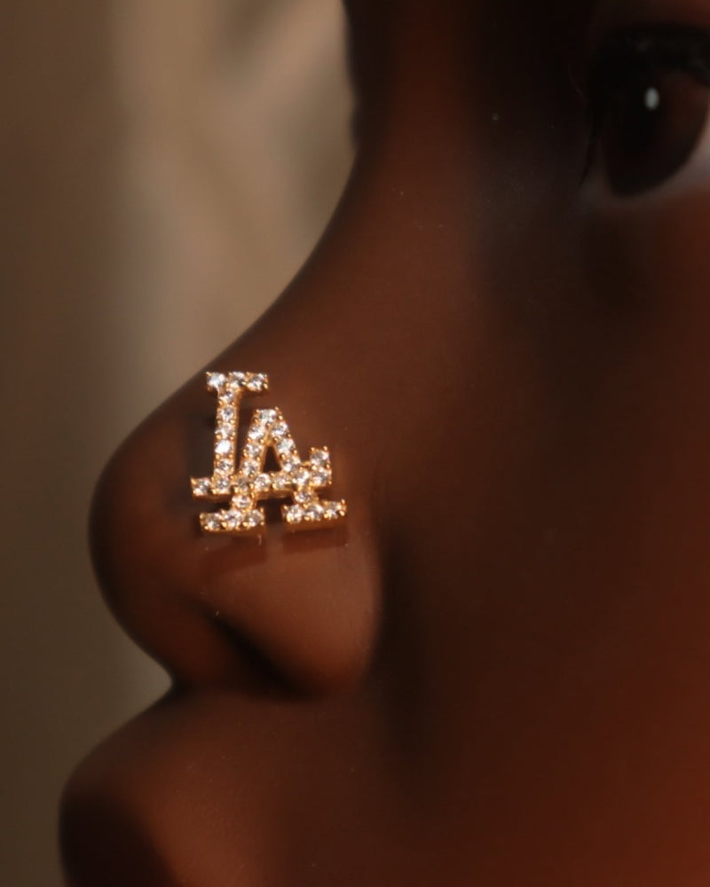 LA Symbol Nose Stud Jewelry - YoniDa&