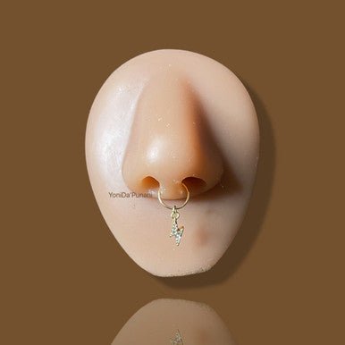 Lightning Fake Septum - YoniDa'PunaniFake Septum