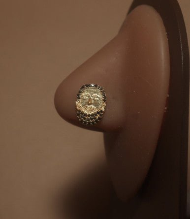 Marathon Nose Stud Ring Piercing Jewelry - YoniDa'PunaniNose Stud