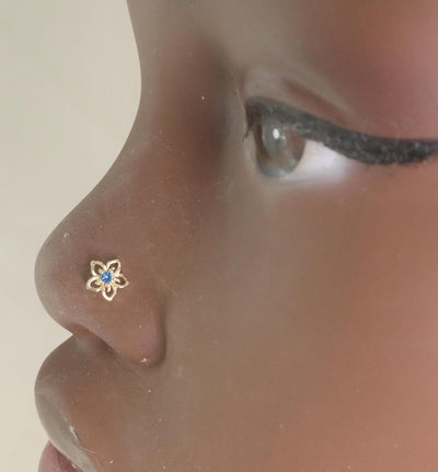 New Inner Flower Tiny Nose Stud Jewelry - YoniDa'Punani