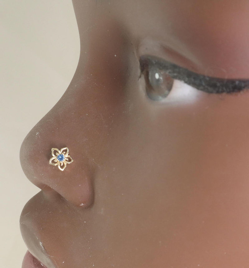 New Inner Flower Tiny Nose Stud Jewelry - YoniDa&